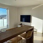 Penthouse Mit Balkon In Zentraler Lage In Apartman Plzeň